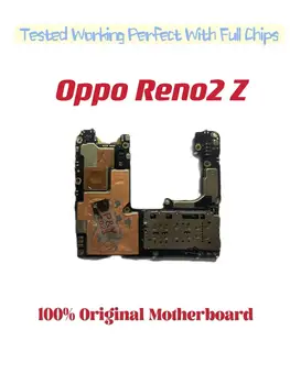 Оригинальная Разблокированная Основная Плата Для Oppo Reno2 Z Mainboard Материнская Плата Разблокирована С Помощью Микросхем И Гибкого кабеля - Изображение 2  
