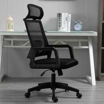 Официальный стул для домашнего офиса HOOKI, Подъемное вращающееся кресло для студенческого общежития, кресло для учебы, удобное место для длительного сидения - Изображение 2  