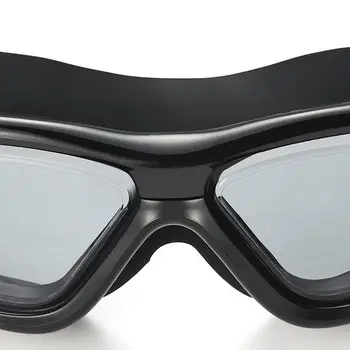 Очки для плавания с защитой от запотевания, очки для бассейна с широким обзором, очки для плавания с защитой от ультрафиолета и без протекания для женщин, мужчин, взрослых и детей - Изображение 2  