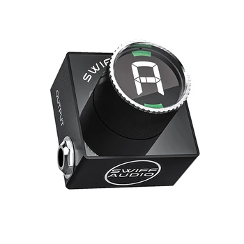 Педальный Тюнер SWIFF C10 для Настройки Звука Хроматических Басов Гитары HD LED Дисплей Регулируемое Значение Диапазона A4 430-449hz Гитарный Тюнер - Изображение 1  