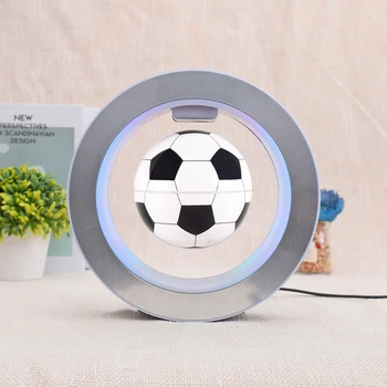 Плавающий футбольный мяч на магнитной левитации со светодиодной подсветкой Плавающий футбольный мяч для домашнего офисного стола Гаджет Подарок на день рождения для мужчин и детей - Изображение 2  