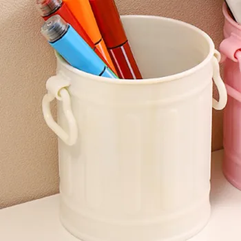 Пластиковый держатель для ручек, Симпатичный Контейнер для карандашей большой емкости для домашнего школьного офиса - Изображение 1  