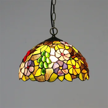 Подвесной светильник TEMAR Tiffany, современные креативные красочные светильники, декоративные для домашней столовой - Изображение 2  
