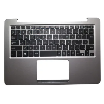 Подставка для рук и клавиатура для ноутбука ASUS 90NB0CJ1-R31JP0 С серым верхним корпусом, японская клавиатура JP Black с подсветкой - Изображение 1  