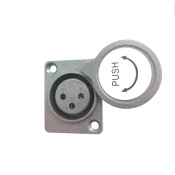 Порт зарядки аккумулятора Hailong Downtube, 3-контактный разъем для подключения питания, переключатель - Изображение 2  