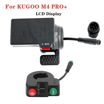Приборная панель с 6-контактным ЖК-дисплеем + кнопка переключения для KUGOO M4 PRO + Дисплей прибора для электрического скутера Замена запасных частей - Изображение 1  