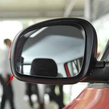 Рамка зеркала заднего вида автомобиля, боковое зеркало заднего вида, рамка для Skoda Fabia 2008 2009 2010 2011 2012 2013 2014 Слева - Изображение 2  