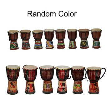 Реквизит для обучения игре на африканских барабанах для взрослых, реквизит для атмосферы Банго, ручные Барабаны - Изображение 1  