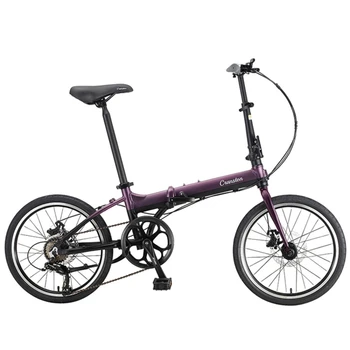 Складной велосипед для занятий спортом, езды на велосипеде на открытом воздухе, целый автомобиль, 20 дюймов, легкий и с переменной скоростью - Изображение 1  
