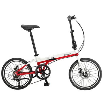 Складной велосипед для занятий спортом, езды на велосипеде на открытом воздухе, целый автомобиль, 20 дюймов, легкий и с переменной скоростью - Изображение 2  