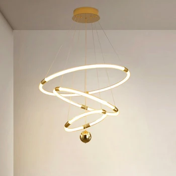 Современный домашний декор светодиодные фонари подвесные светильники для внутреннего освещения гостиной - Изображение 1  