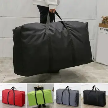 Спортивная сумка большой емкости многоразового использования, прочная, несущая Влагостойкая застежка-молния, Тонкая портативная сумка для багажа, дорожные принадлежности - Изображение 1  
