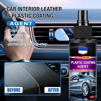 Средство для покрытия кожи и пластика в салоне автомобиля 120 мл - Изображение 1  