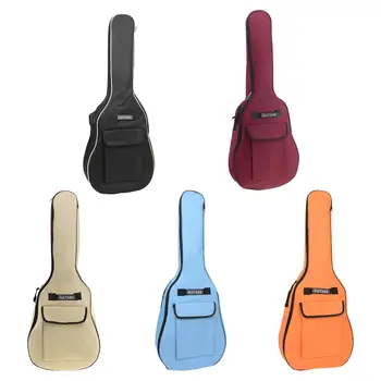 Сумка для гитары, чехол для гитары, ручка для переноски, чехол для пыли для электрогитары из ткани Оксфорд, сумка для гитары для кабелей ноутбука - Изображение 1  