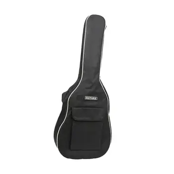 Сумка для гитары, чехол для гитары, ручка для переноски, чехол для пыли для электрогитары из ткани Оксфорд, сумка для гитары для кабелей ноутбука - Изображение 2  
