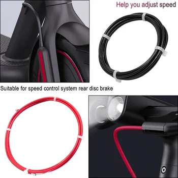 Тормозной трос, Детали тормозной магистрали для электрического скутера Xiaomi 4/4 Pro, Трос тормозов для самоката, Запасные Аксессуары для велоспорта - Изображение 2  