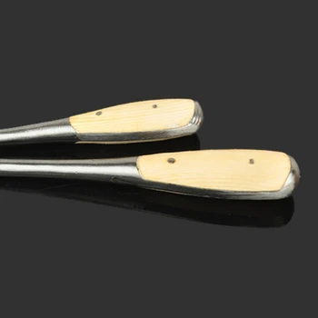 Трудозатратная отвертка из сплава с деревянной ручкой с прорезным хвостовиком, мини-отвертка, инструменты для ремонта бытовой техники - Изображение 2  
