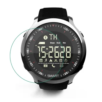 Умные часы с защитной пленкой из закаленного стекла Clear Guard для смарт-часов LOKMAT MK18 с Bluetooth, защитная крышка экрана ЖК-дисплея с Bluetooth - Изображение 1  