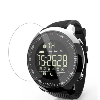 Умные часы с защитной пленкой из закаленного стекла Clear Guard для смарт-часов LOKMAT MK18 с Bluetooth, защитная крышка экрана ЖК-дисплея с Bluetooth - Изображение 2  