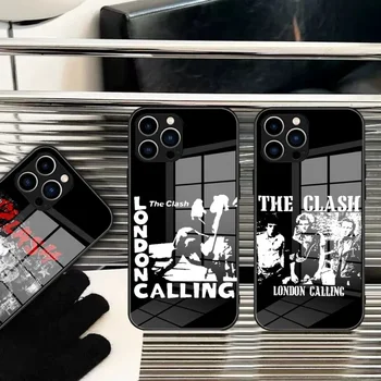 Чехол для телефона The Clash 'Star Logo' Из Закаленного Стекла Для iPhone 15 14 13 11 12 Pro 8 7 15 Plus X 13 Pro MAX XR XS MINI SE 2020 Чехлы - Изображение 2  