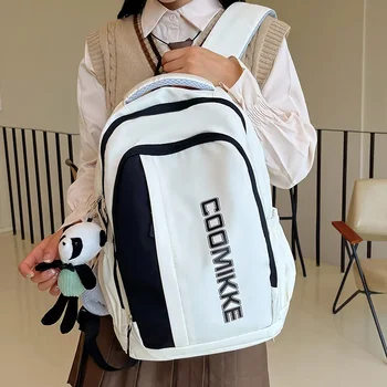 Школьные сумки для девочек среднего и старшего школьного возраста, молодежные дорожные рюкзаки, многофункциональные сумки для ноутбуков, мужские повседневные спортивные рюкзаки - Изображение 1  
