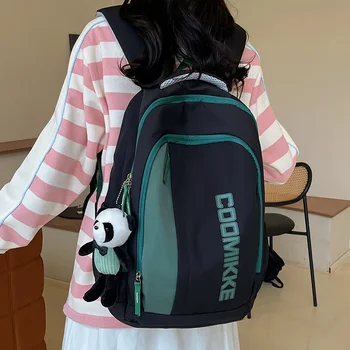 Школьные сумки для девочек среднего и старшего школьного возраста, молодежные дорожные рюкзаки, многофункциональные сумки для ноутбуков, мужские повседневные спортивные рюкзаки - Изображение 2  
