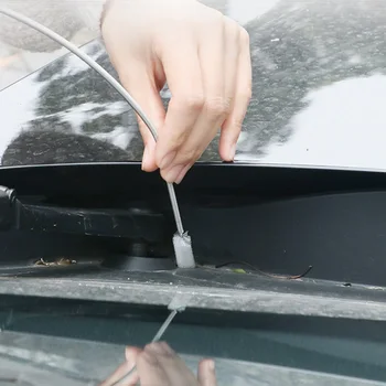 Щетка для чистки сливного люка автомобиля, инструмент для чистки LADA Priora Sedan sport Kalina Granta Vesta X-Ray XRay - Изображение 2  