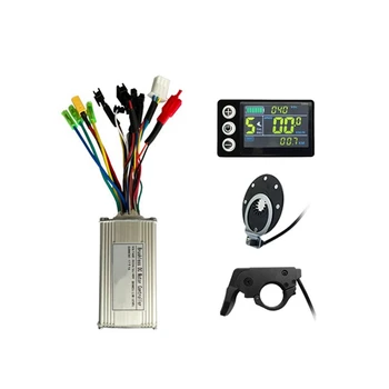 Электрический Скутер Литиевая Батарея Модифицированный Цветной Экран LCD-S866 Инструмент 17A Контроллер Усилитель Мощности Дроссельной Заслонки Замена Комплекта - Изображение 1  