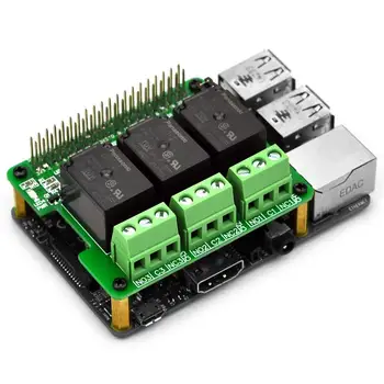 Электроника-Модуль расширения платы реле питания RPi для Raspberry Pi A + B + 2B 3B. - Изображение 1  