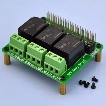 Электроника-Модуль расширения платы реле питания RPi для Raspberry Pi A + B + 2B 3B. - Изображение 2  