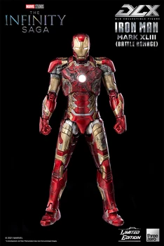 【В наличии】3A Threezero DLX Iron Man Mark 43 Mk43 Боевой урон экшн-модель Infinity Saga Коллекционные фигурки-игрушки - Изображение 2  